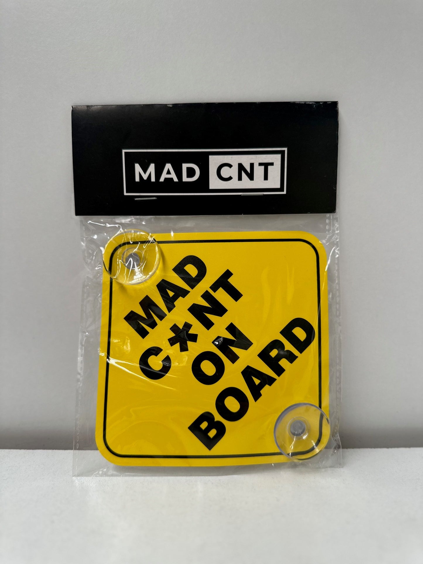 MADCNT Window Sign